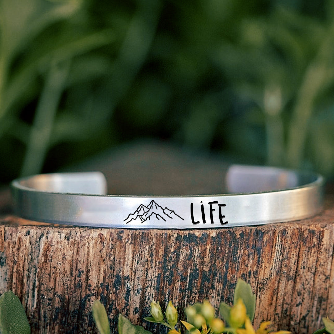 Mountain Life Cuff