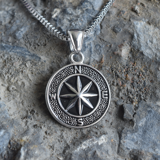 Compass Pendant Necklace