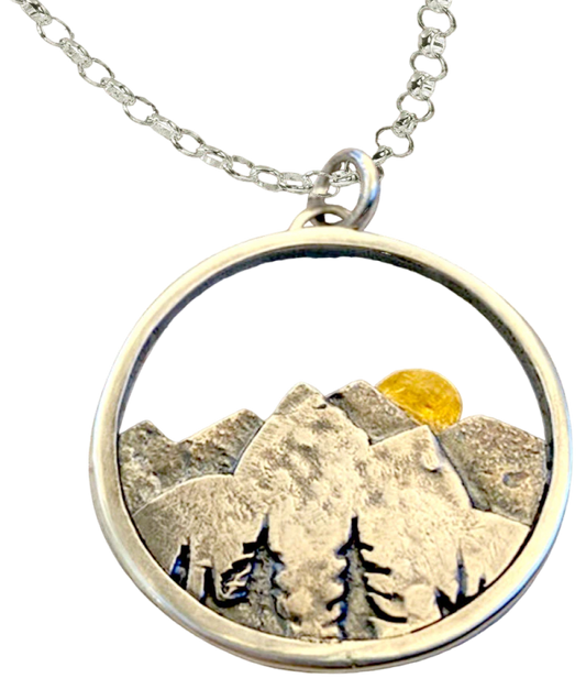 Sunset Mountain Necklace PROMO